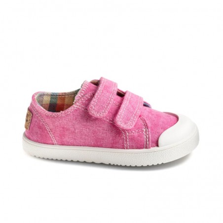 Zapatillas Lona Ba Niña Pablosky Lona 980170 Fuxia