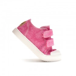 Zapatillas Lona Ba Niña Pablosky Lona 980170 Fuxia