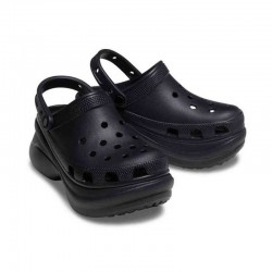 Zuecos Mujer Crocs 206302 Negro-Negro