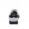Sneakers Hombre Gola Cyclone Leather Blanco-Negro