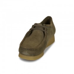Zapatos Casual Hombre Clarks Wallabee Evo Kaki