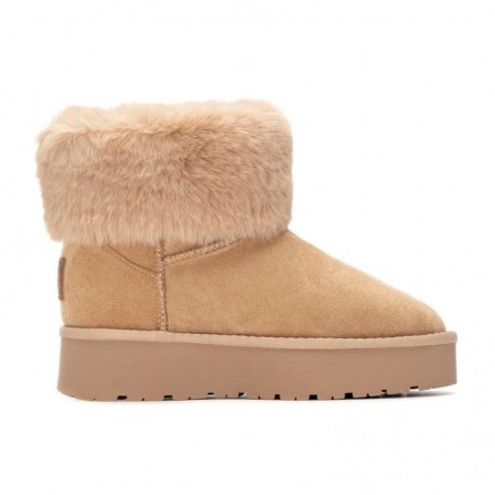 Botines Planos Mujer XTI 144719 Beig