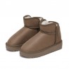 Botines Planos Mujer D.franklin Nordic Low Basic Taupe Taupe