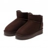Botines Planos Mujer D.franklin Nordic Low Basic Marron