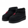 Botines Planos Mujer D.franklin Nordic Low Bomb Negro