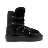 Botines Planos Mujer D.franklin Nordic Fur Negro