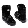 Botines Planos Mujer D.franklin Nordic Fur Negro