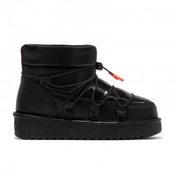 Botines Planos Mujer D.franklin Nordic Grip Negro