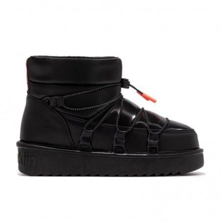 Botines Planos Mujer D.franklin Nordic Grip Negro