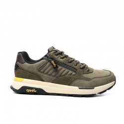 Sneakers Hombre Jeep Jm52140 Kaki