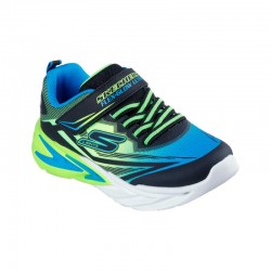 Sneakers Niño Skechers 400139L Negro-Azul