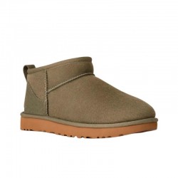 Botines Planos Mujer UGG Classic Ultra Mini Verde