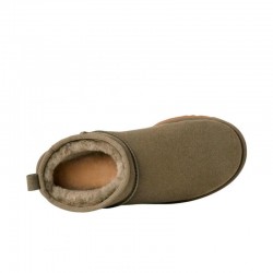 Botines Planos Mujer UGG Classic Ultra Mini Verde