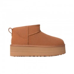 Botines Planos Mujer UGG W Classic Ultra Mini Cuero