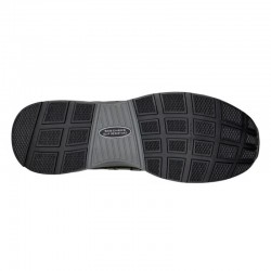 Sneakers Hombre Skechers Work: Malad Ii Comp Toe Negro
