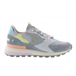 Sneakers Mujer Victoria Luna Nylon & Serraje Azul