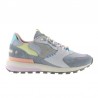 Sneakers Mujer Victoria Luna Nylon & Serraje Azul