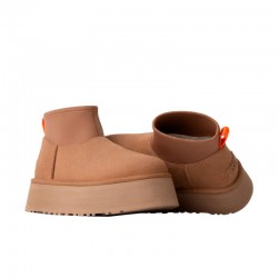Botines Planos Mujer UGG W Classic Mini Dipper Cuero