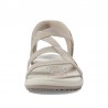 Sandalias Planas Mujer Skechers 163460 Taupe
