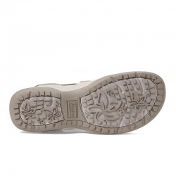 Sandalias Planas Mujer Skechers 163460 Taupe