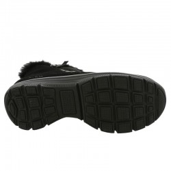 Botines Planos Mujer Skechers Easy Going Negro