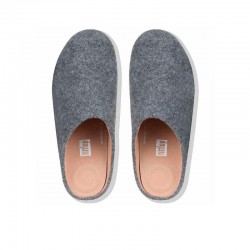 Zuecos Mujer Fitflop Chrissie Gris