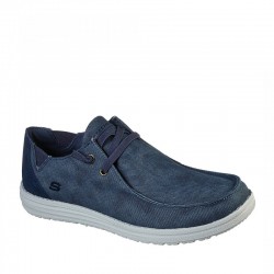Zapatillas Lona Hombre Skechers Melson-Raymon Azul