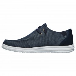Zapatillas Lona Hombre Skechers Melson-Raymon Azul