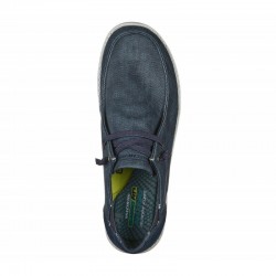 Zapatillas Lona Hombre Skechers Melson-Raymon Azul