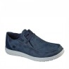 Zapatillas Lona Hombre Skechers Melson-Raymon Azul