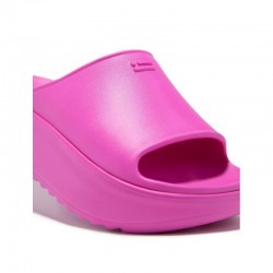 Sandalias Planas Mujer D.franklin Sonax Slide Fuxia