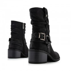Botines de Tacón Mujer MTNG 59348 Negro