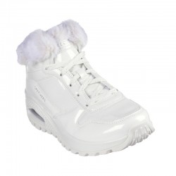 Botines Planos Mujer Skechers Uno Rugged Blanco