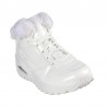 Botines Planos Mujer Skechers Uno Rugged Blanco