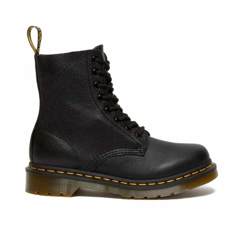 Botas Planas Hombre Dr. Martens 1460 Pascal Negro