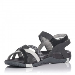 Sandalias Planas Mujer Chiruca Malibu 13 Negro