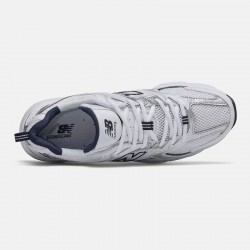 Sneakers Mujer New Balance Mr530 Blanco-Plata