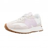 Sneakers Mujer New Balance Ws327 Blanco-Rosa