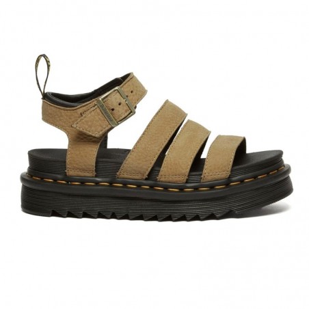 Sandalias Planas Mujer Dr. Martens Blaire Cuero