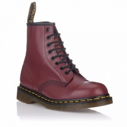 Botas Planas Mujer Dr. Martens Smooth 1460 Burdeos