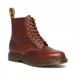 Botas Planas Hombre Dr. Martens 1460 Pascal Marron