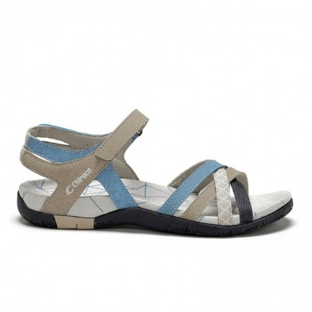 Sandalias Planas Mujer Chiruca Malibu 04 Beig