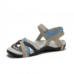 Sandalias Planas Mujer Chiruca Malibu 04 Beig