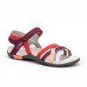 Sandalias Planas Mujer Chiruca Malibu 17 Burdeos