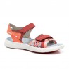 Sandalias Planas Mujer Chiruca Barbate 08 Burdeos