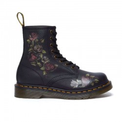Botas Planas Mujer Dr. Martens 1460 Smooth Negro