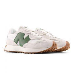 Sneakers Mujer New Balance U327 Blanco-Verde