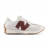 Sneakers Mujer New Balance U327 Blanco-Burdeos