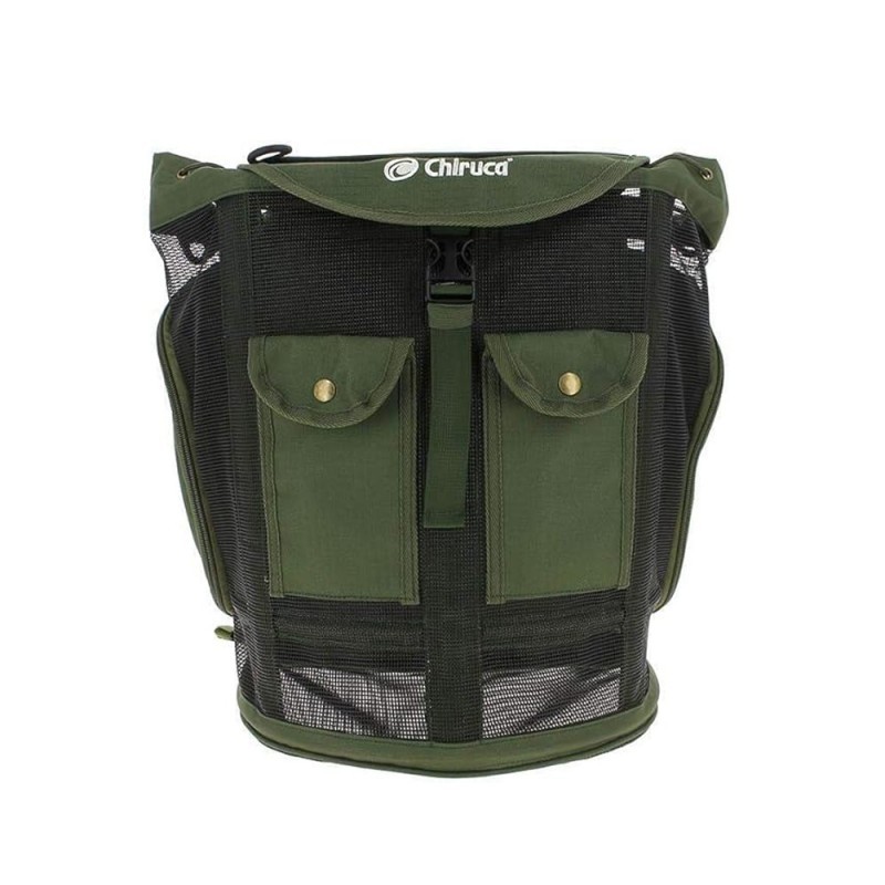 Bolso Complementos Chiruca Mochila Setas Kaki
