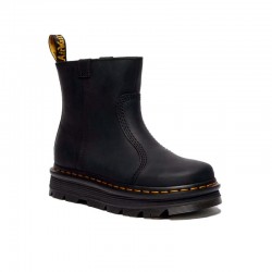 Botines Planos Mujer Dr. Martens Zebzag Negro